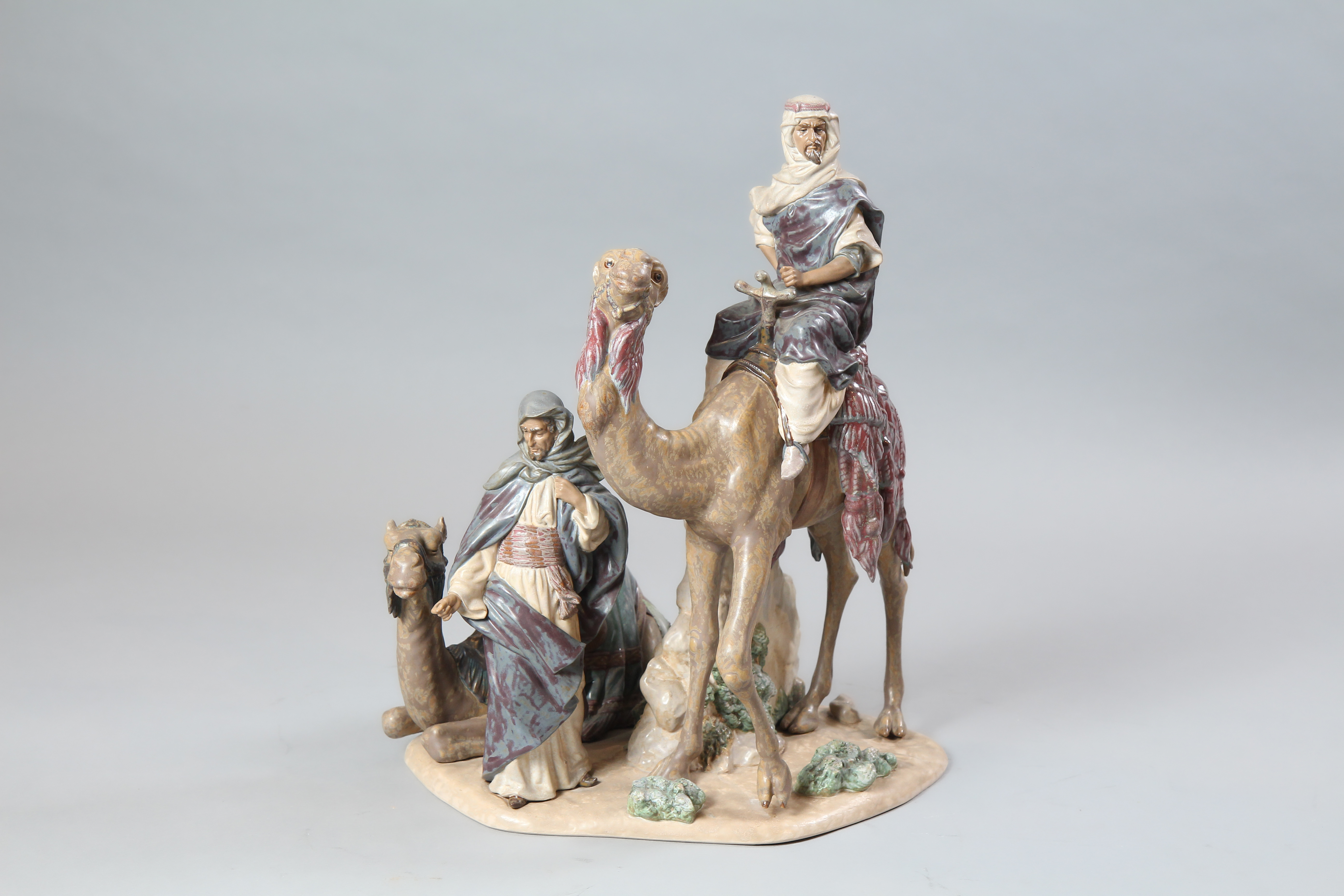 BEDUINOS CON CAMELLOS